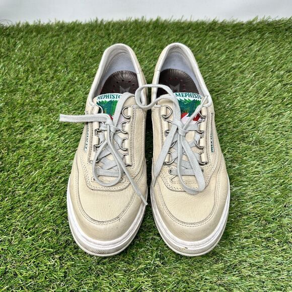 Mephisto Match Runoff Womens Size 8 Cream Walking Comfort Low Top Casual Shoes - Picture 7 of 13